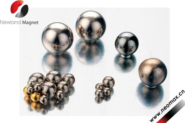 Sintered neocube ball magnets