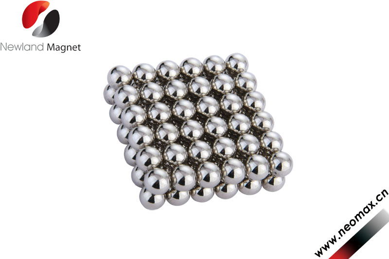 Sintered neocube ball magnets