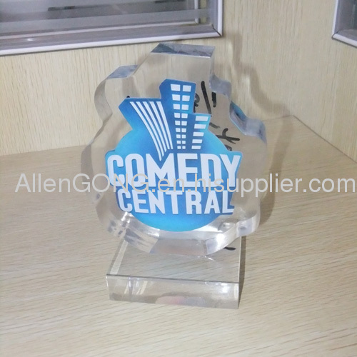 2012 Clear Custom Exquisite Acrylic Trophy