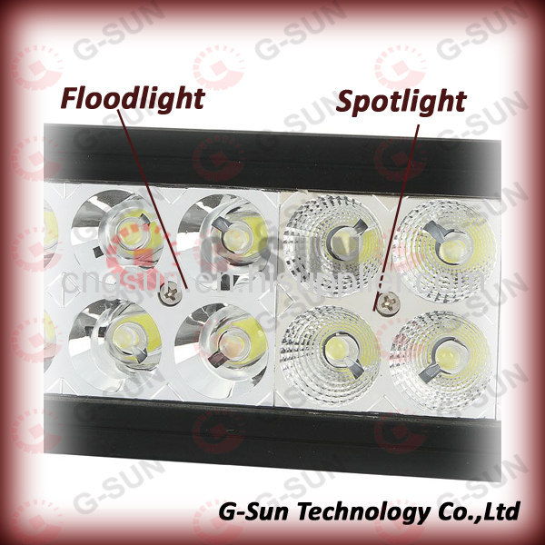 120W spotlight & floodlight SUV/truck/Excavator headlight led light bar 