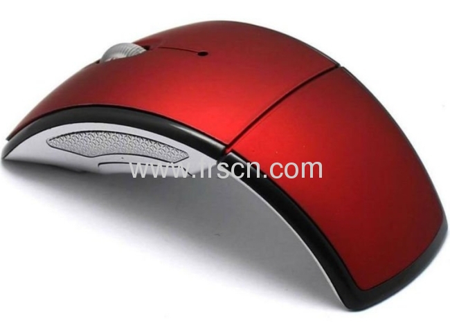 white/black OEM colors slim wireless folidng mouse