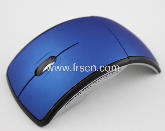 white/black OEM colors slim wireless folidng mouse