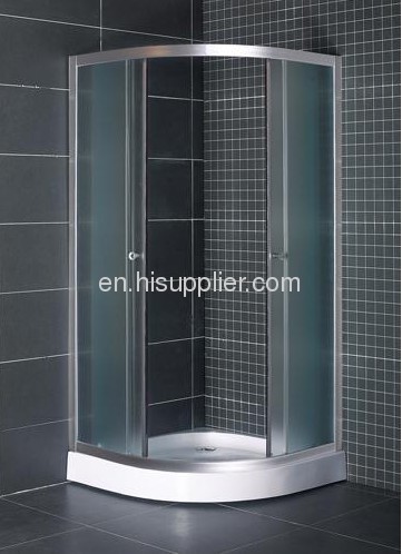 simple and cheap sliding shower enclosure /room/bathrom 
