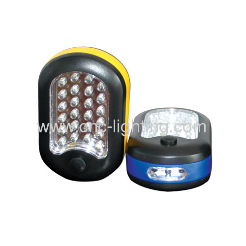 24+3 LEDs plastic working light