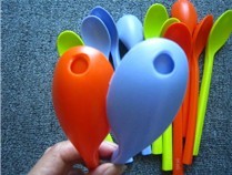 Fashion Novelty items cute Spoon Straw Drinking Spoon straws, jelly suction pipes of parts with small spoon