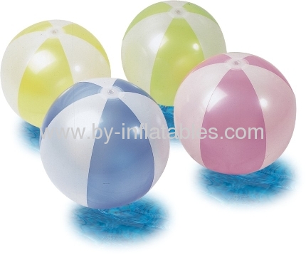 PVC inflatable beach ball for child fun