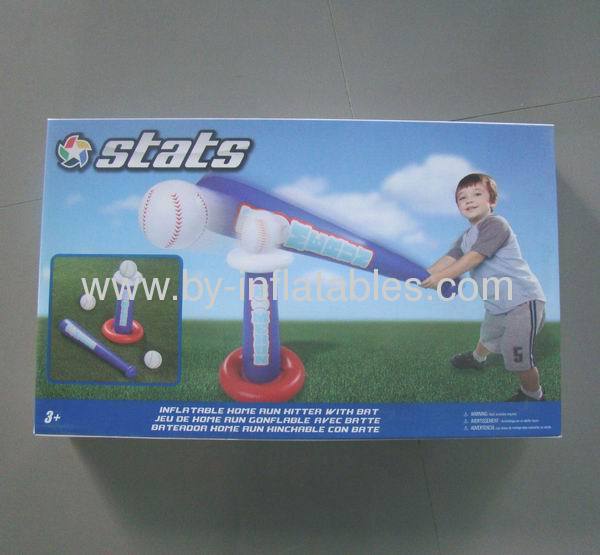 PVC inflatable toy for playing basketball