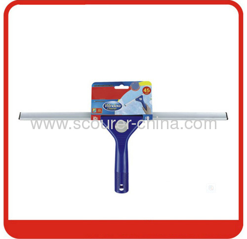 Plastic Window squeegee cleaner with PP and ALU and Rubbr 