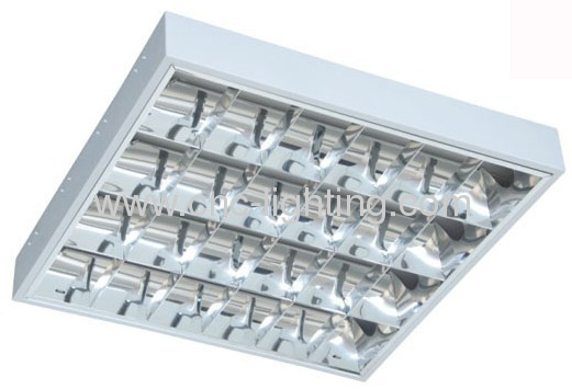 parabolic reflector T8 louver fitting