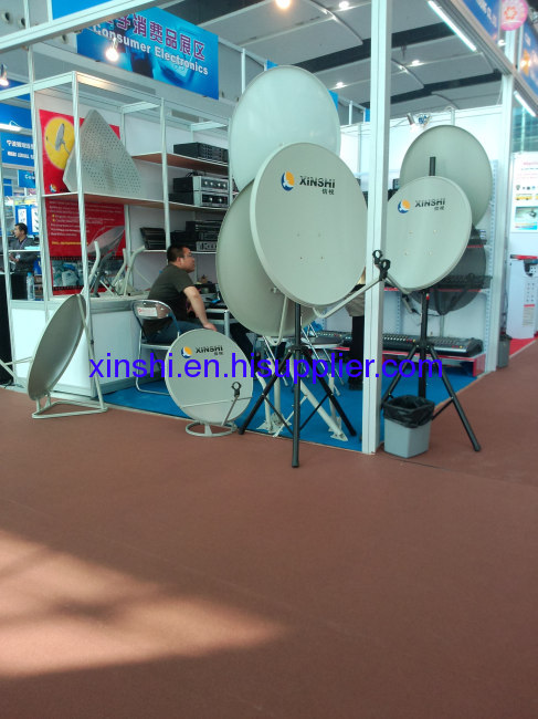 Mesh dish antenna Ku band 80x90cm