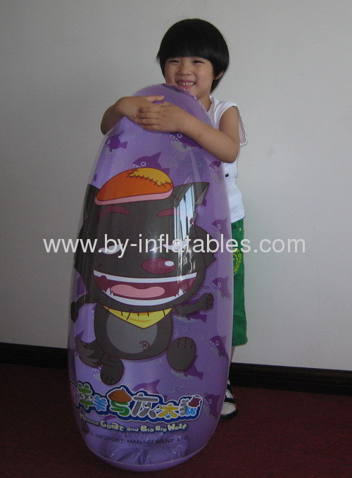 PVC child inflatable punching bag