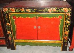 Antique home furniture Mongolia cabinet