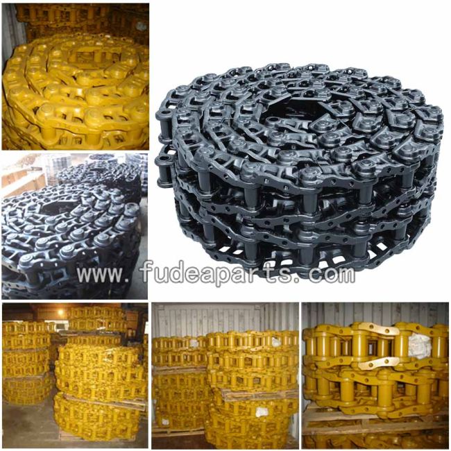 Komatsu track link chain assembly Pc120