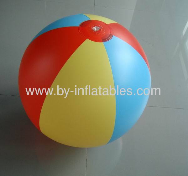 Inflatable kid beach ball