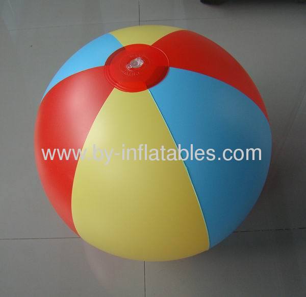 Inflatable kid beach ball