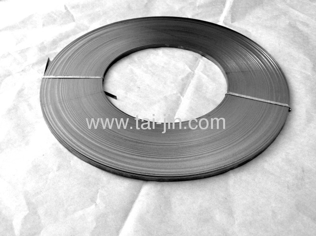 Titanium mixed metal oxide coated ribbon anode