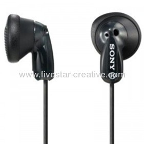 Sony MDR-E9LP Earbud Headphone-Black