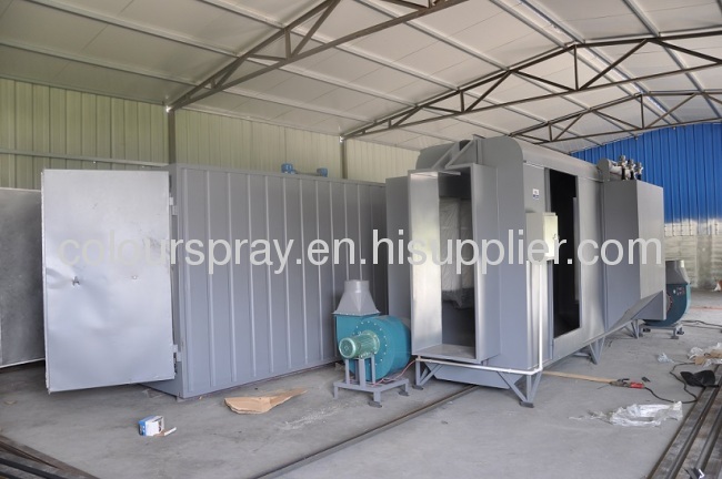 basic spray booth systemaffordable and reliable powder coating 