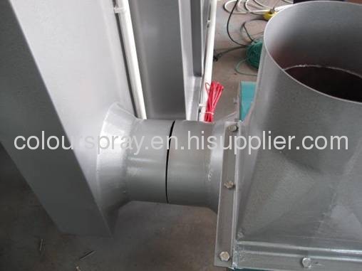 basic spray booth system affordable and reliable powder coating