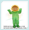 sunflower plant mascot costume