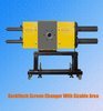 extrusion pulse backflush screen changer