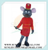 waiter mouse mascot costume