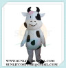 cow bull mascot costume