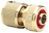 5/8&quot;Brass Hose Quick Connector With Waterstop