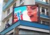 WaterProof Outdoor Advertising Flexible Led Display For Sports Stadium