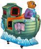 Coin Happy Panda Ship Kiddie Ride Machine With 12 TV Video YA-QF031