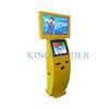 Free Standing Touch Screen Information Kiosk With Camera For Airport