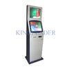 Advertising Interactive Information Kiosk With Two Display Screen