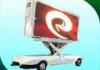 Epistar Truck Mobile Led Display Full Color With Hydraulic Power