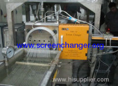 single plate screen changer-continuous mode