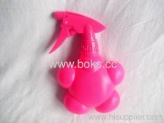 pink lovely plastic watering can with handle