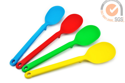 12.5inch big silicone spoon 4-pc in one set cooking tools