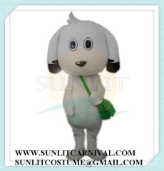 big head dog mascot costume