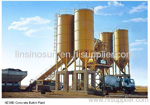 HZS60 Stationary Concrete Mixing Plant