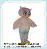 owl mascot costume for promotion