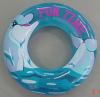 Inflatable kid swim ring for fun time in swim pool