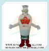 wine bottle mascot costume