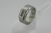 Fashion titanium ring, 316L stainless steel ring