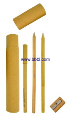 2013 New promotional recycle paper tube with paper pencil and pen