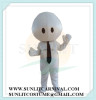 simple white man mascot costume cheapest