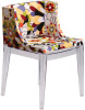 fabric seat Kartell Mademoiselle Chair with PC base