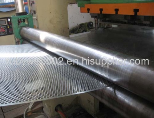 Punching sheet metals perforated