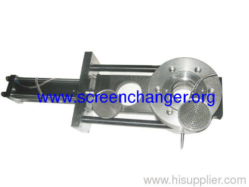 plate screen changer for extusion machine