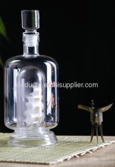 Senior glass craftwork bottles