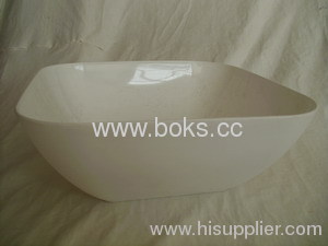 square plastic salad bowls