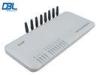 Vlan / Qos 8 Channel DBL G.729 VoIP GSM Gateway IP , TELNET